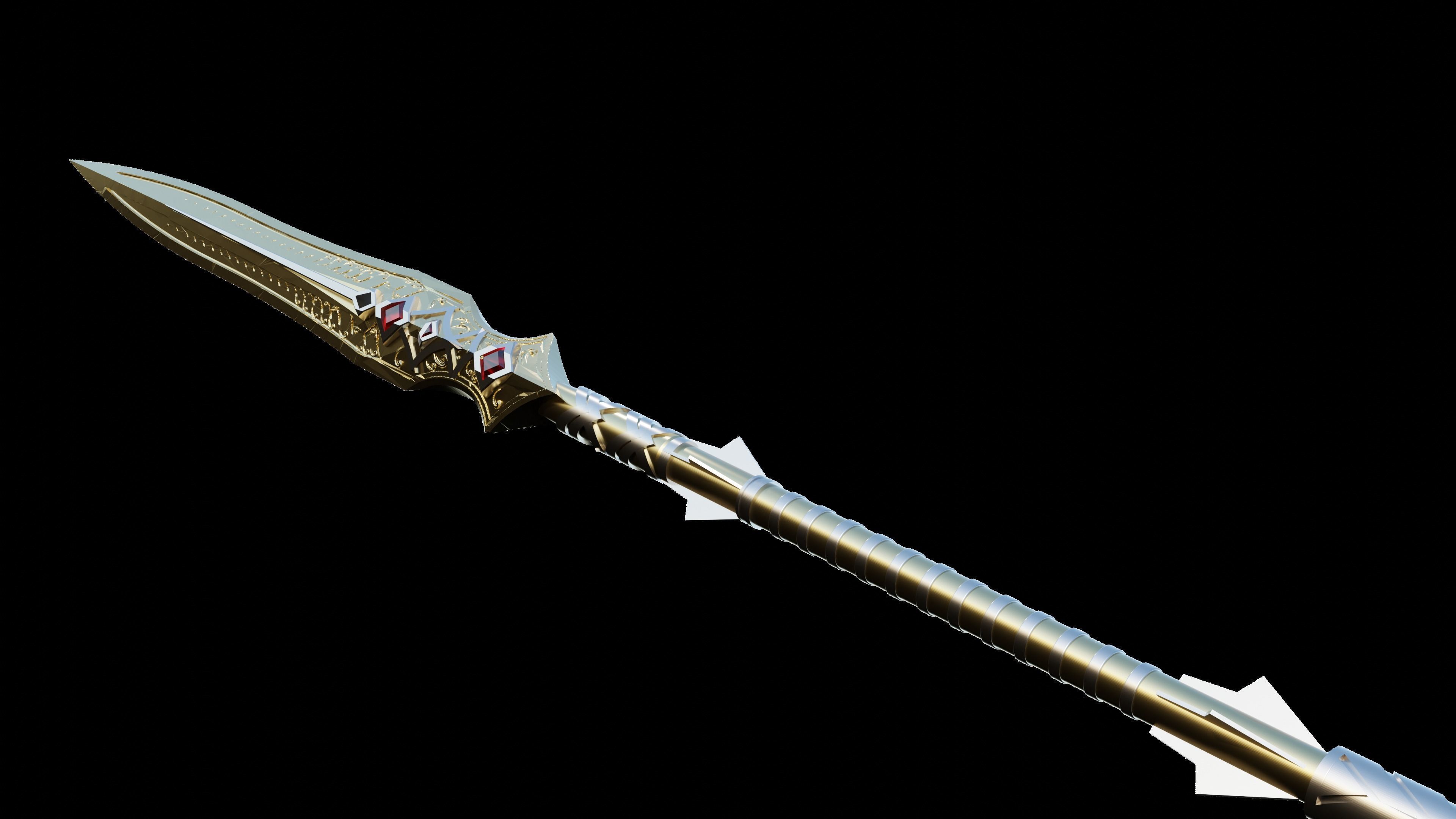 Draupnir Spear from God of War Ragnarok 3D print model_3