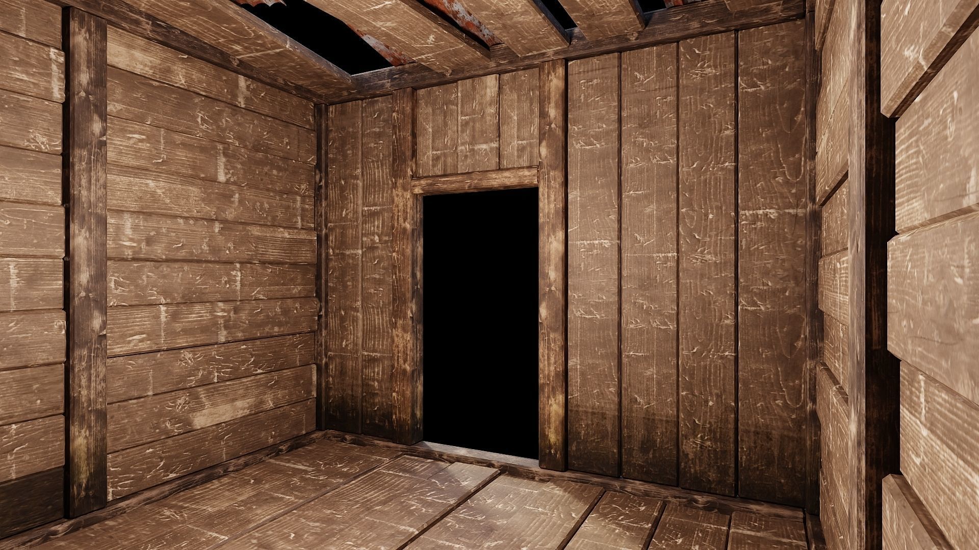 Medieval Houses 68- 4K Textures Game Ready Low-poly 3D model_2