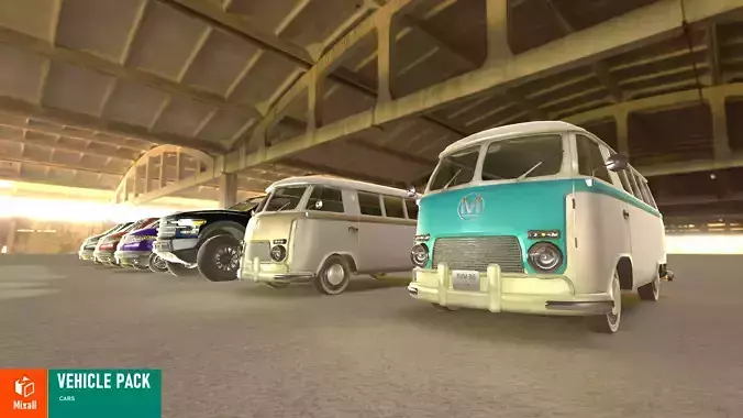 Vehicle Pack - Cars 3D model