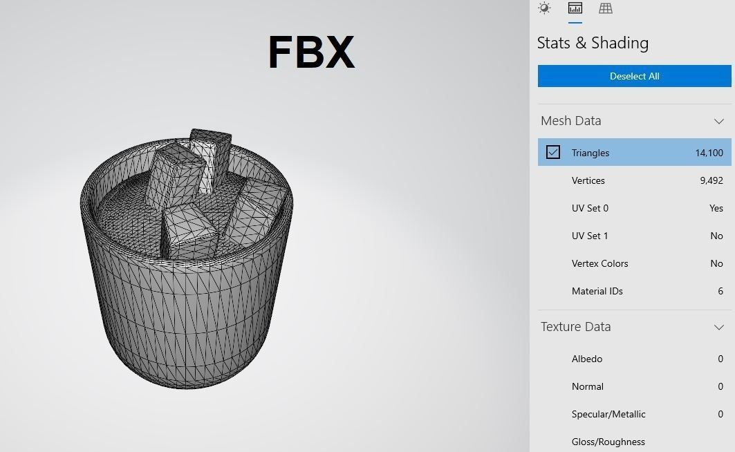 Ice Coffee with Clear Transmission texture 3D model_3