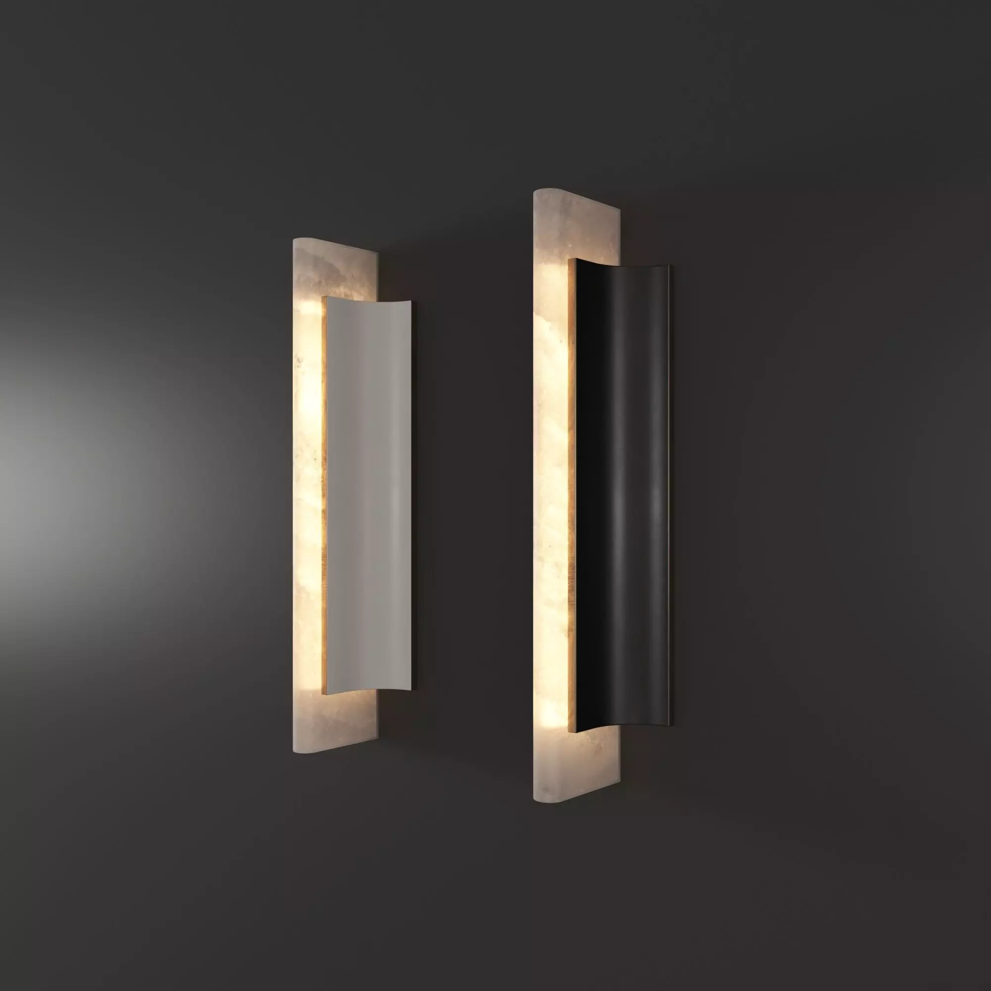 Modern lamp 3D model_0