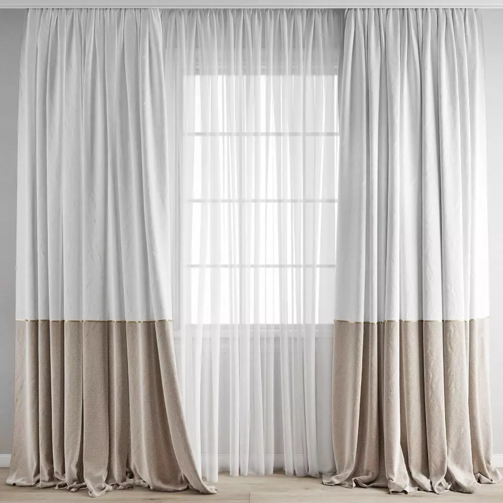 curtain 409 3D model