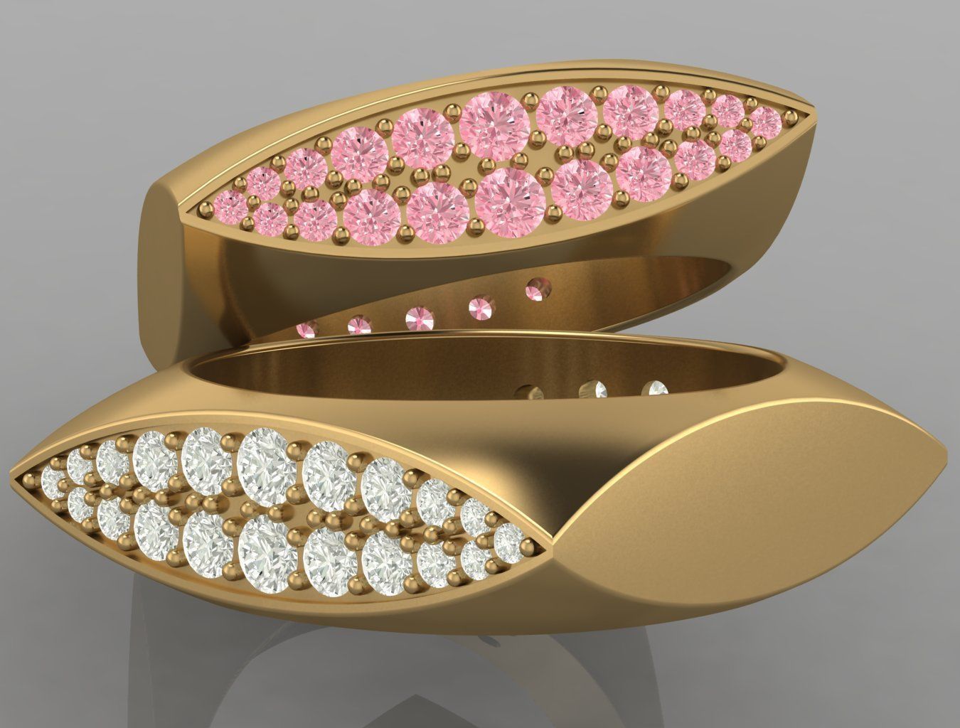 Ring Kate 3D print model_3