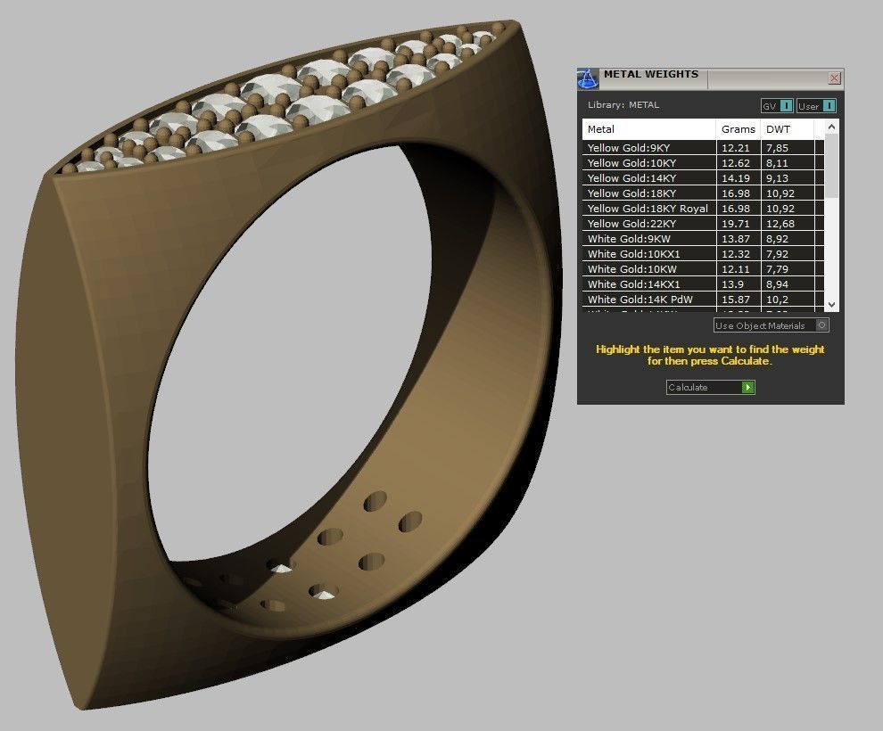 Ring Kate 3D print model_5