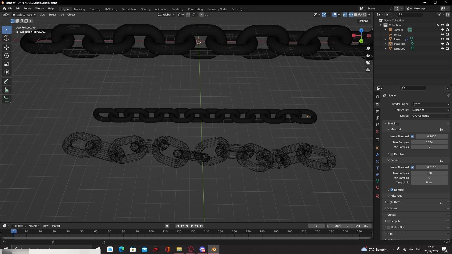 Free Chain Free 3D model_6