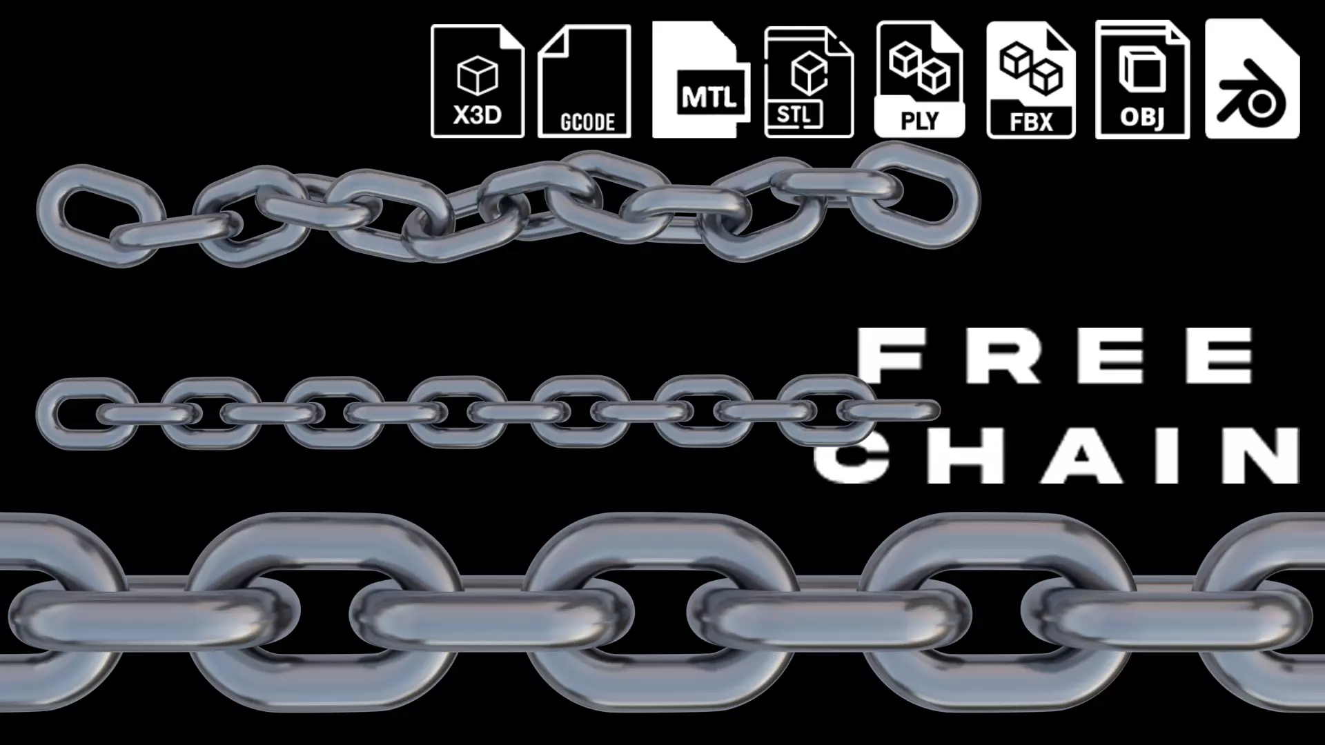 Free Chain Free 3D model_0