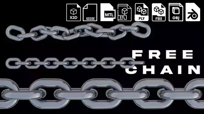 Free Chain Free 3D model