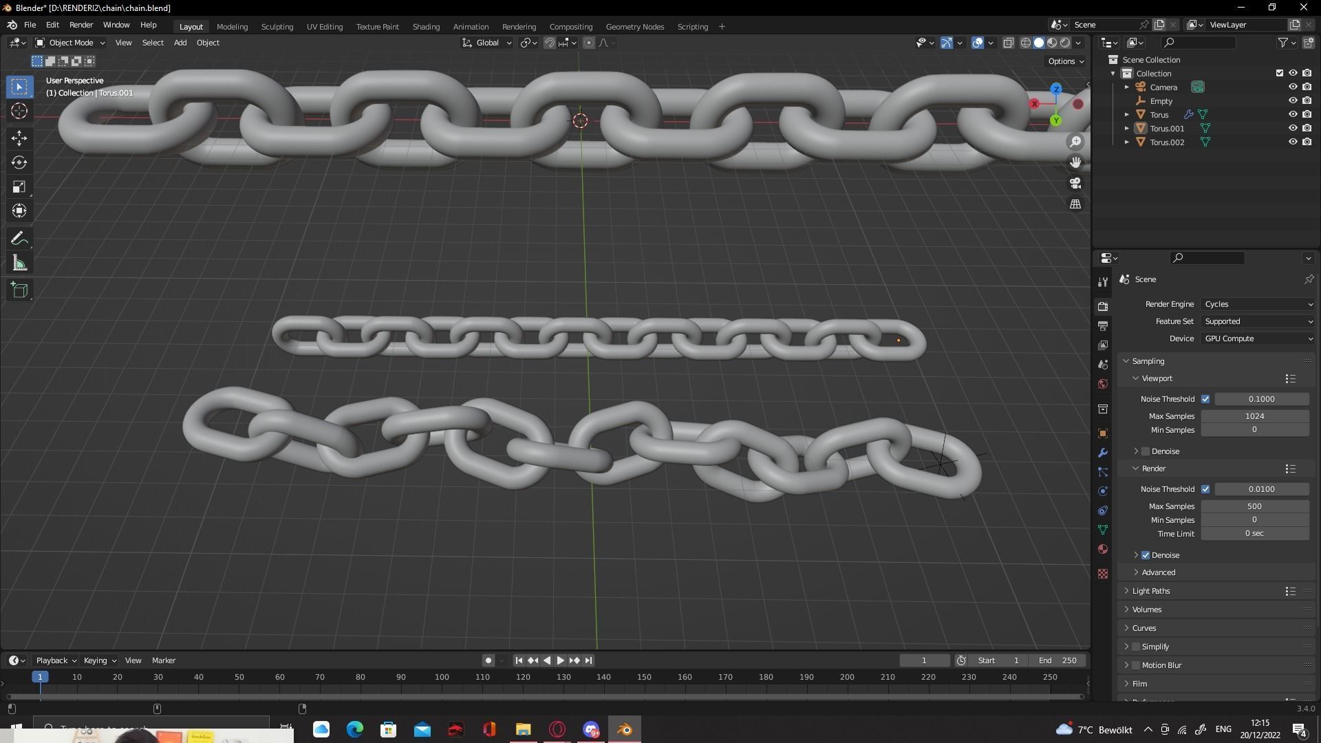 Free Chain Free 3D model_5