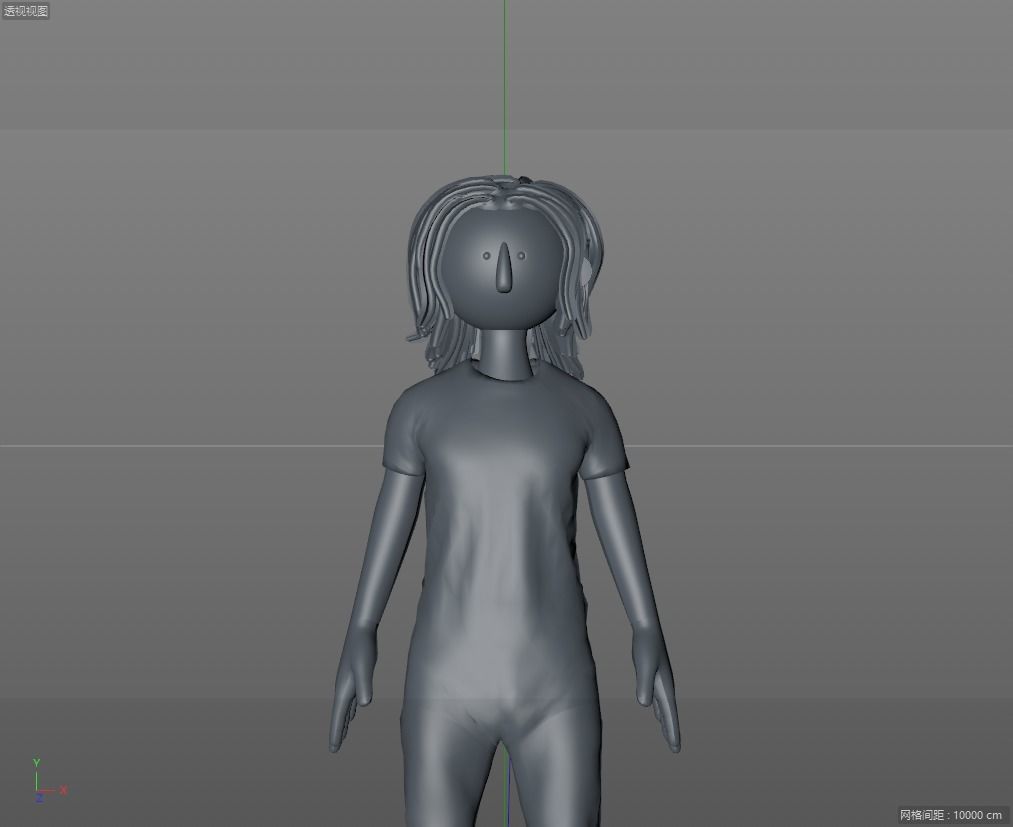 Dread Csec Model cartoon black dreadlocks 3D model | CGTrader