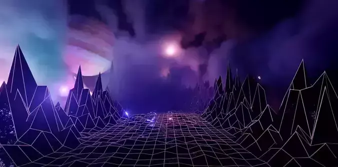 loop in space  3D model