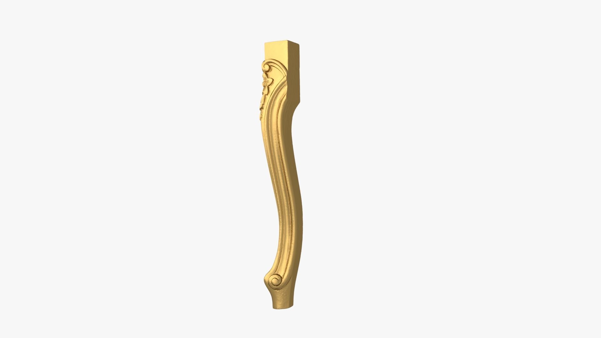 CNC table leg furniture 01 3D print model_1
