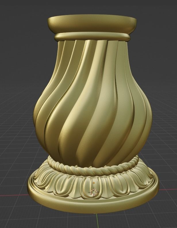 Furniture Leg 3D model_4