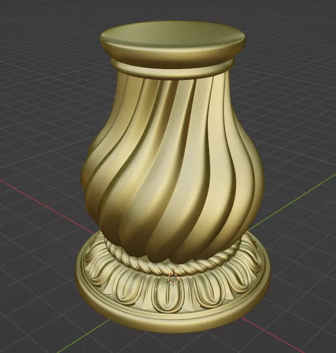 Furniture Leg 3D model_0
