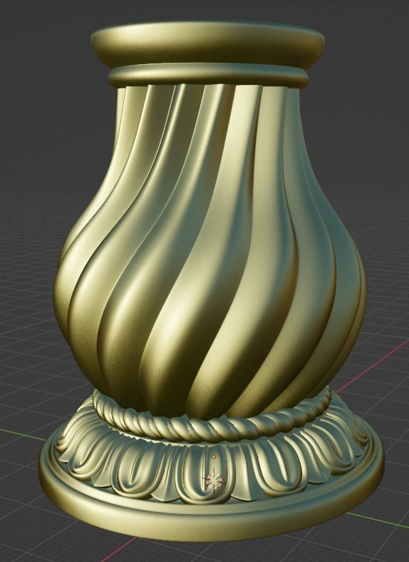 Furniture Leg 3D model_5