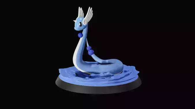DRAGONAIR POKEMON ANIME SCULPT
