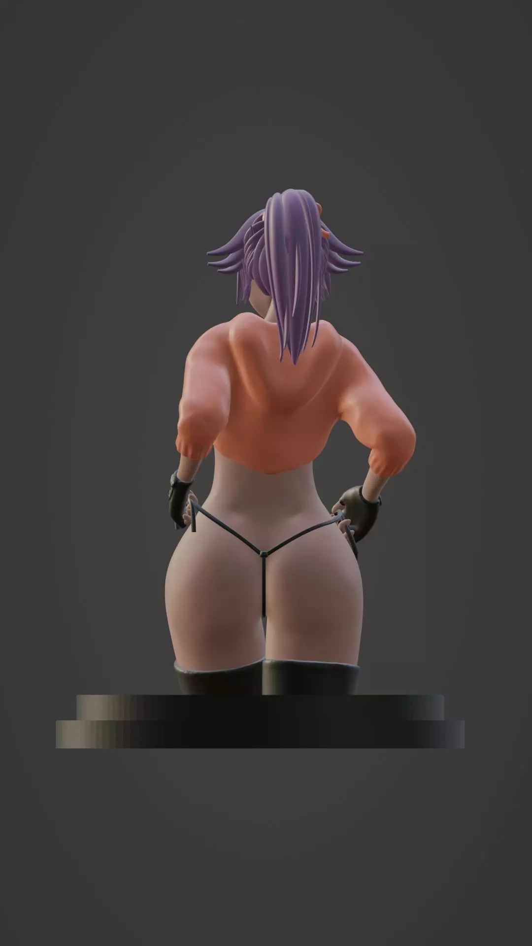 Yoruichi from bleach 3dprintable 3d model Free 3D print model_0