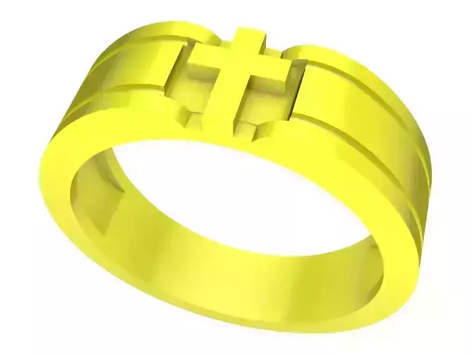 cross women band ring 4348