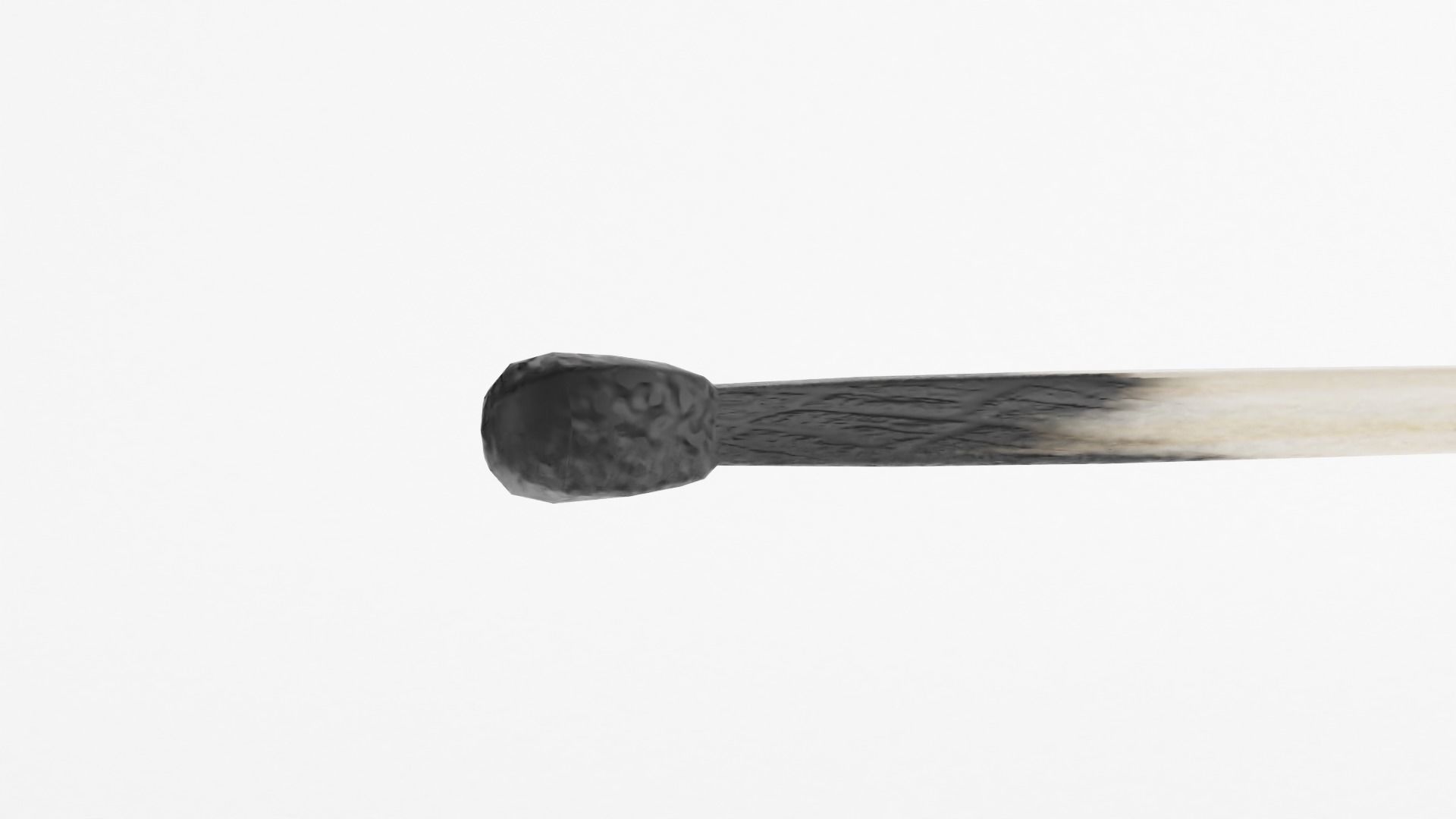 Matches - 3 Versions Low-poly 3D model_2