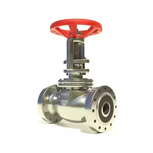 Realistic Globe Valve