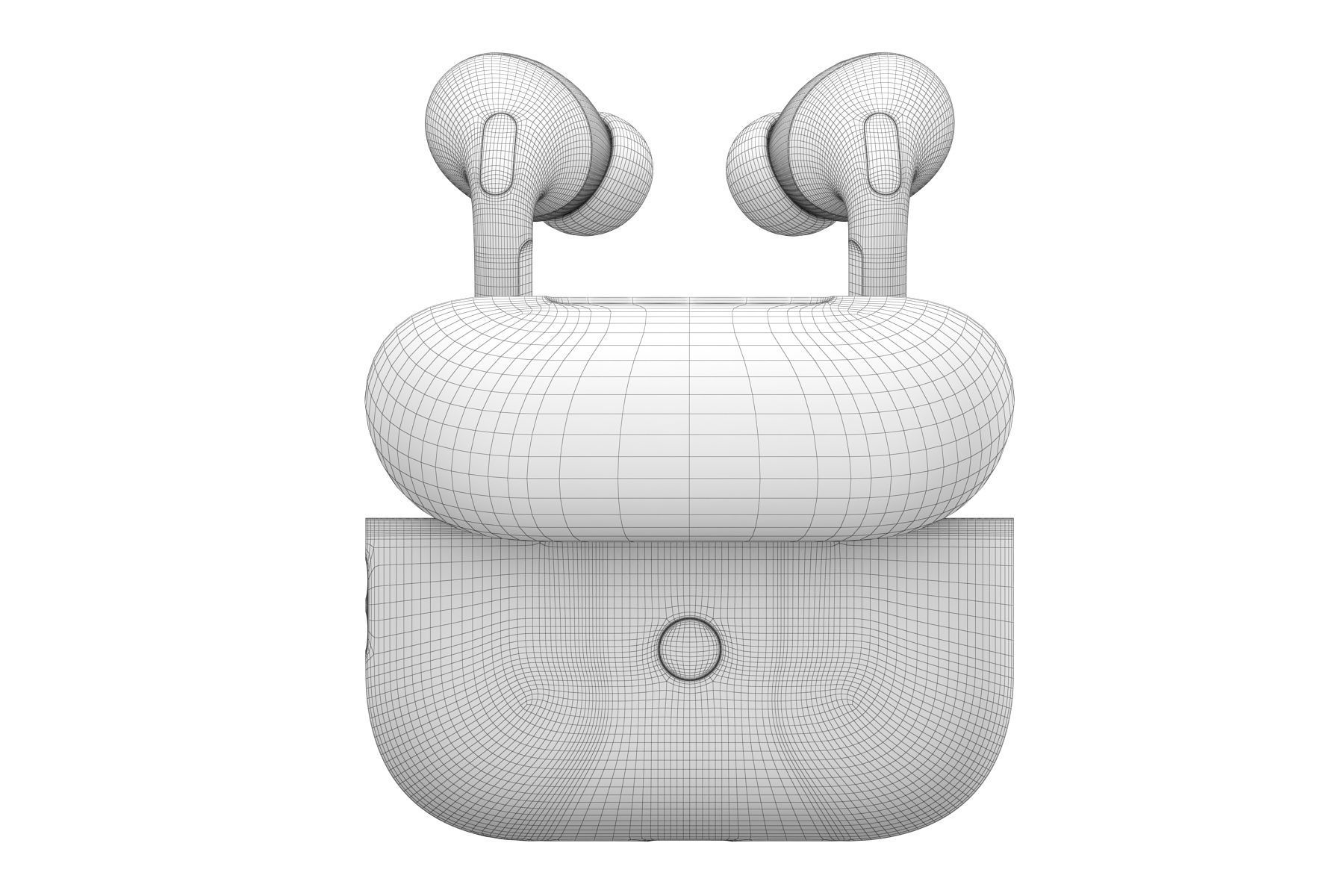 Apple AirPods Pro 2nd generation 3D model_24