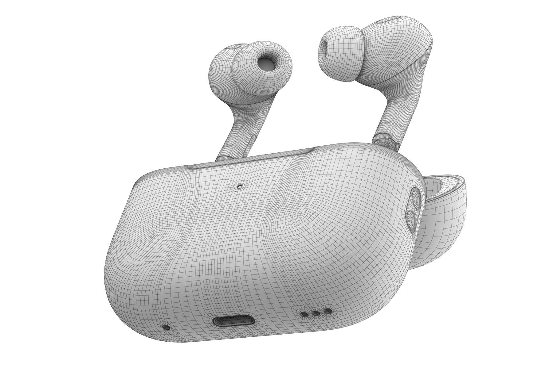 Apple AirPods Pro 2nd generation 3D model_26