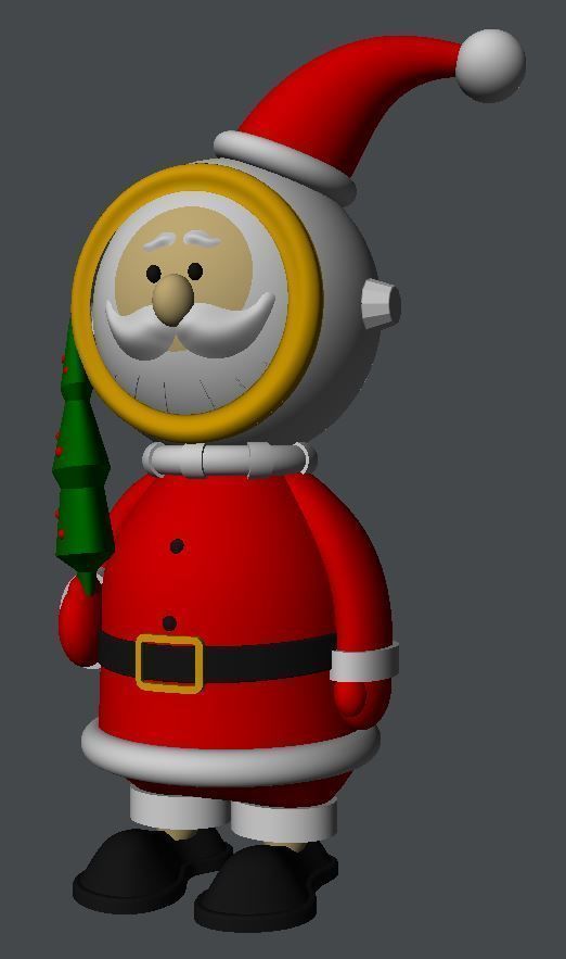 SANTA CLAUS 3D model_1
