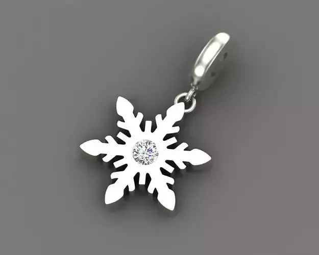 Pandora snowflake 3D print model