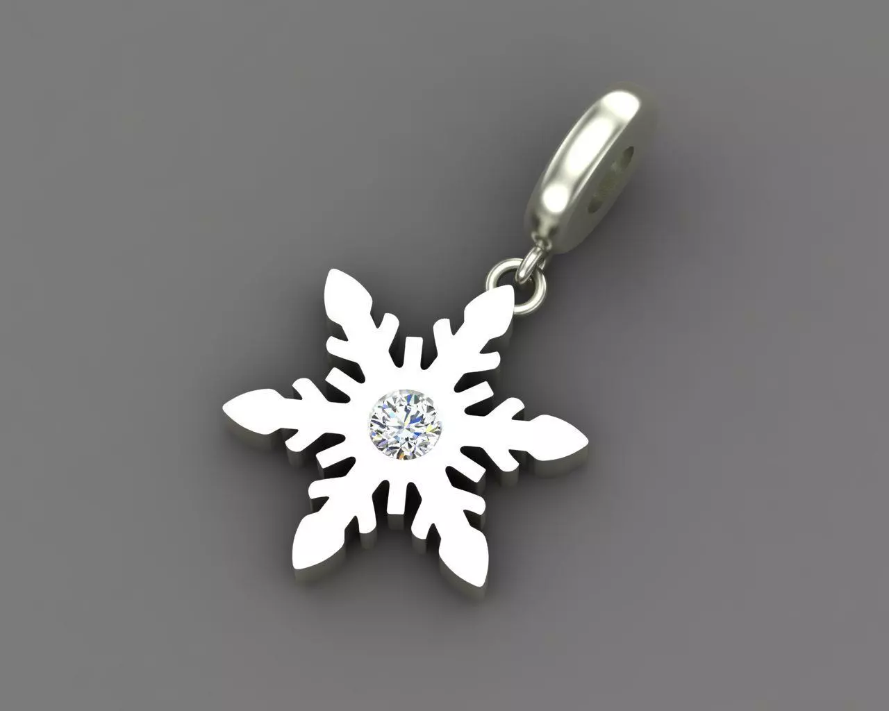 Pandora snowflake 3D print model_0