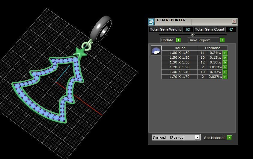 Pandora christmas pine 3D print model_5