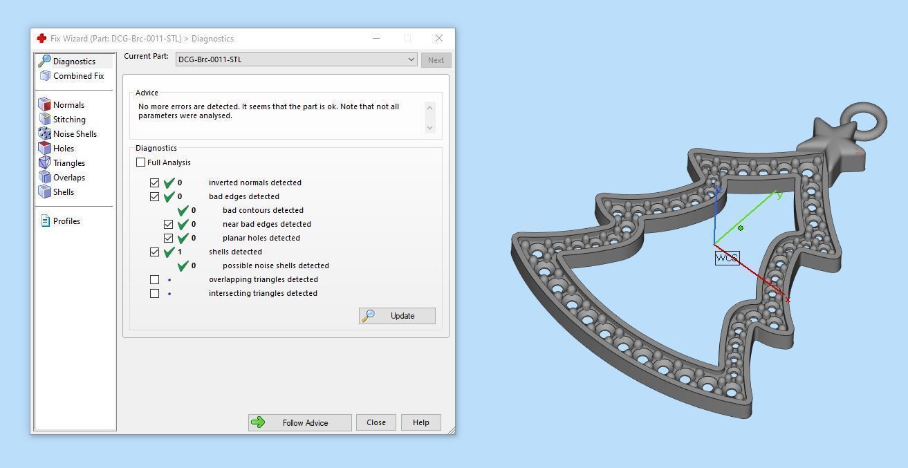 Pandora christmas pine 3D print model_3