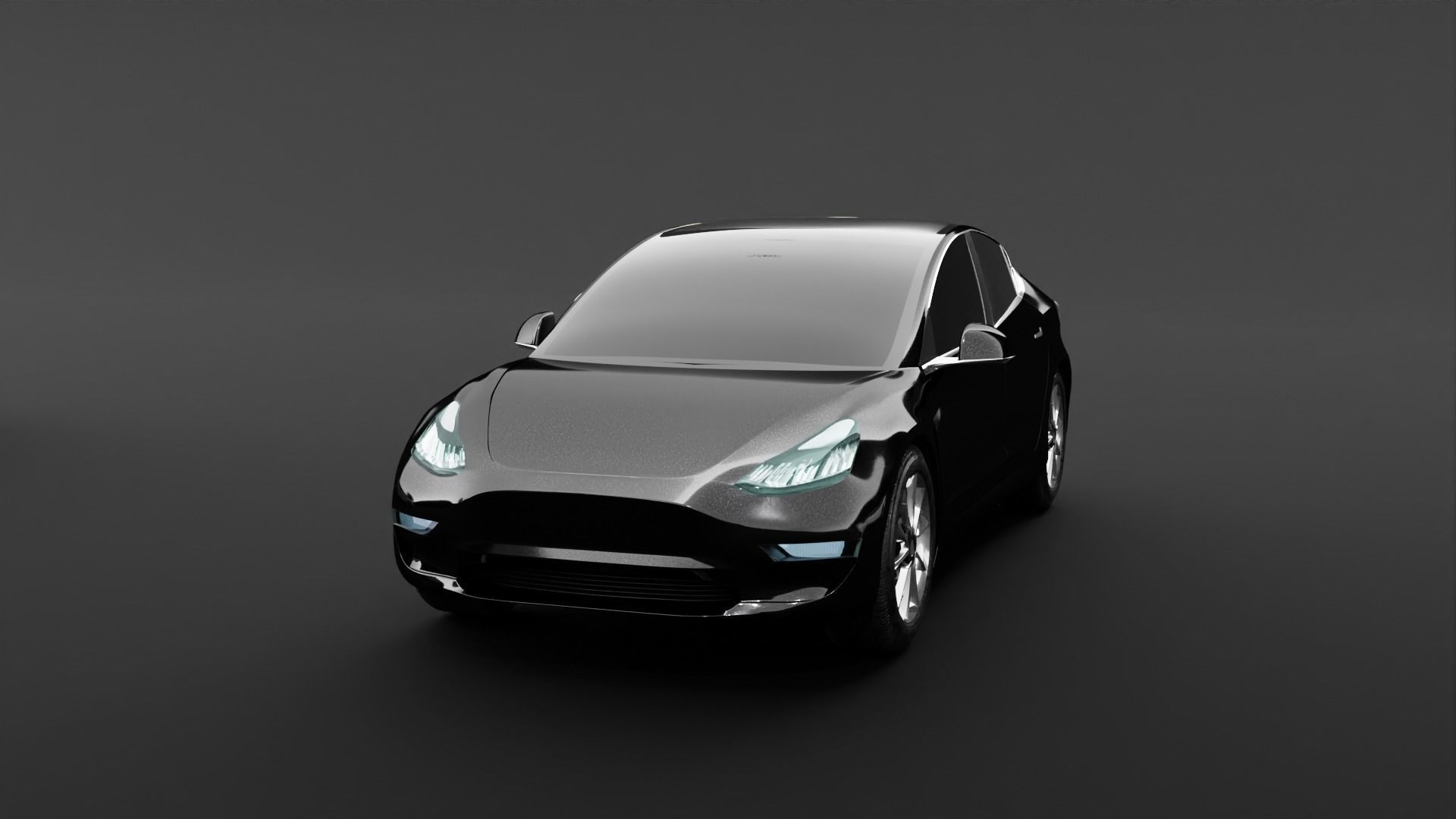 Tesla cars models collection 3D model_20