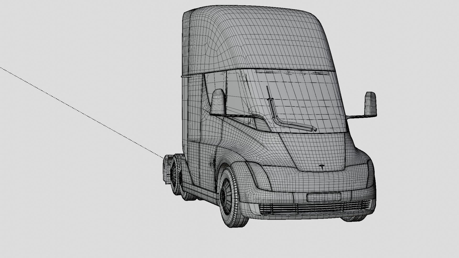 Tesla cars models collection 3D model_33