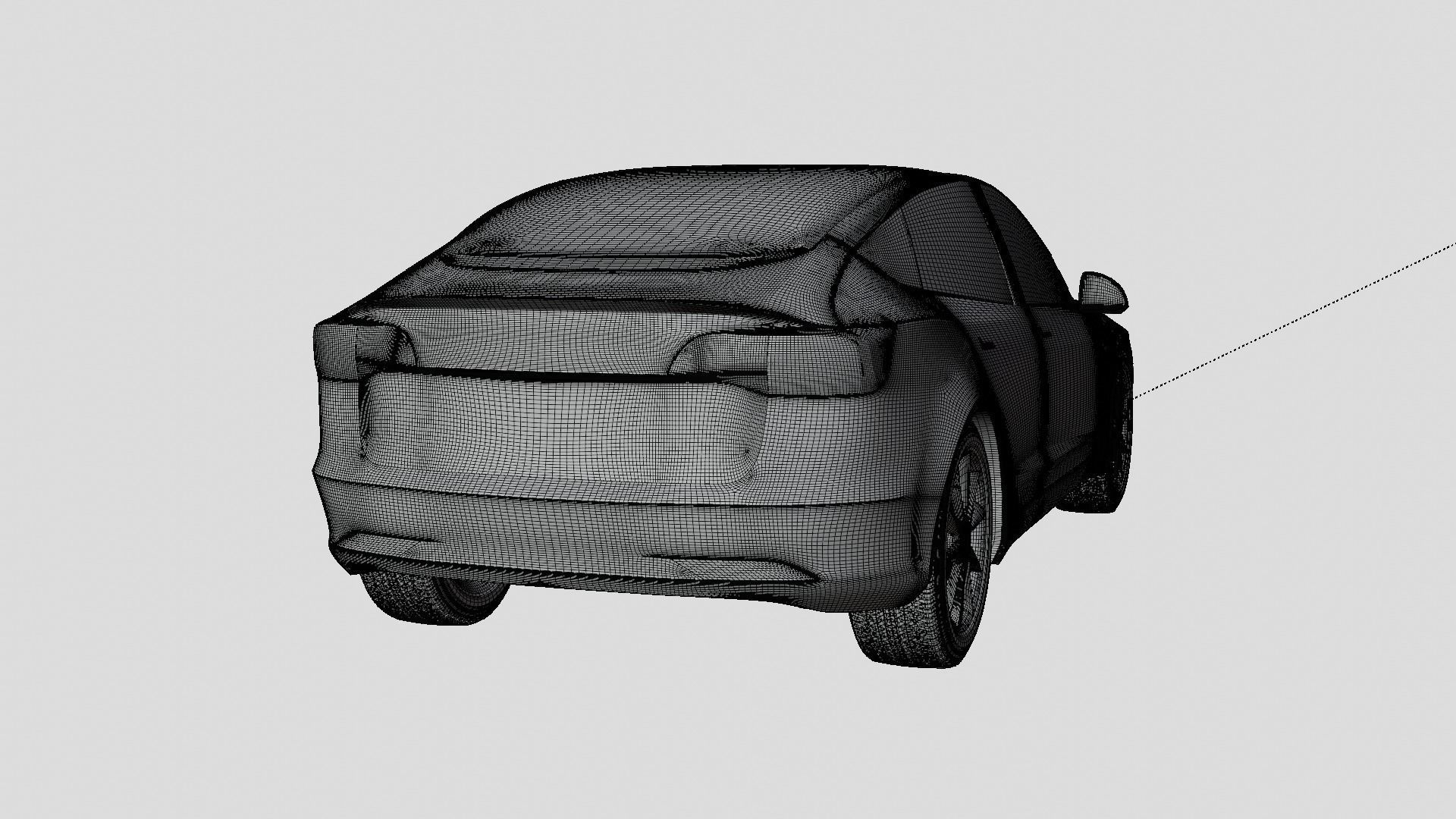 Tesla cars models collection 3D model_24