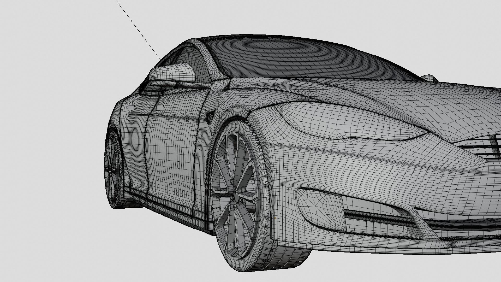 Tesla cars models collection 3D model_37