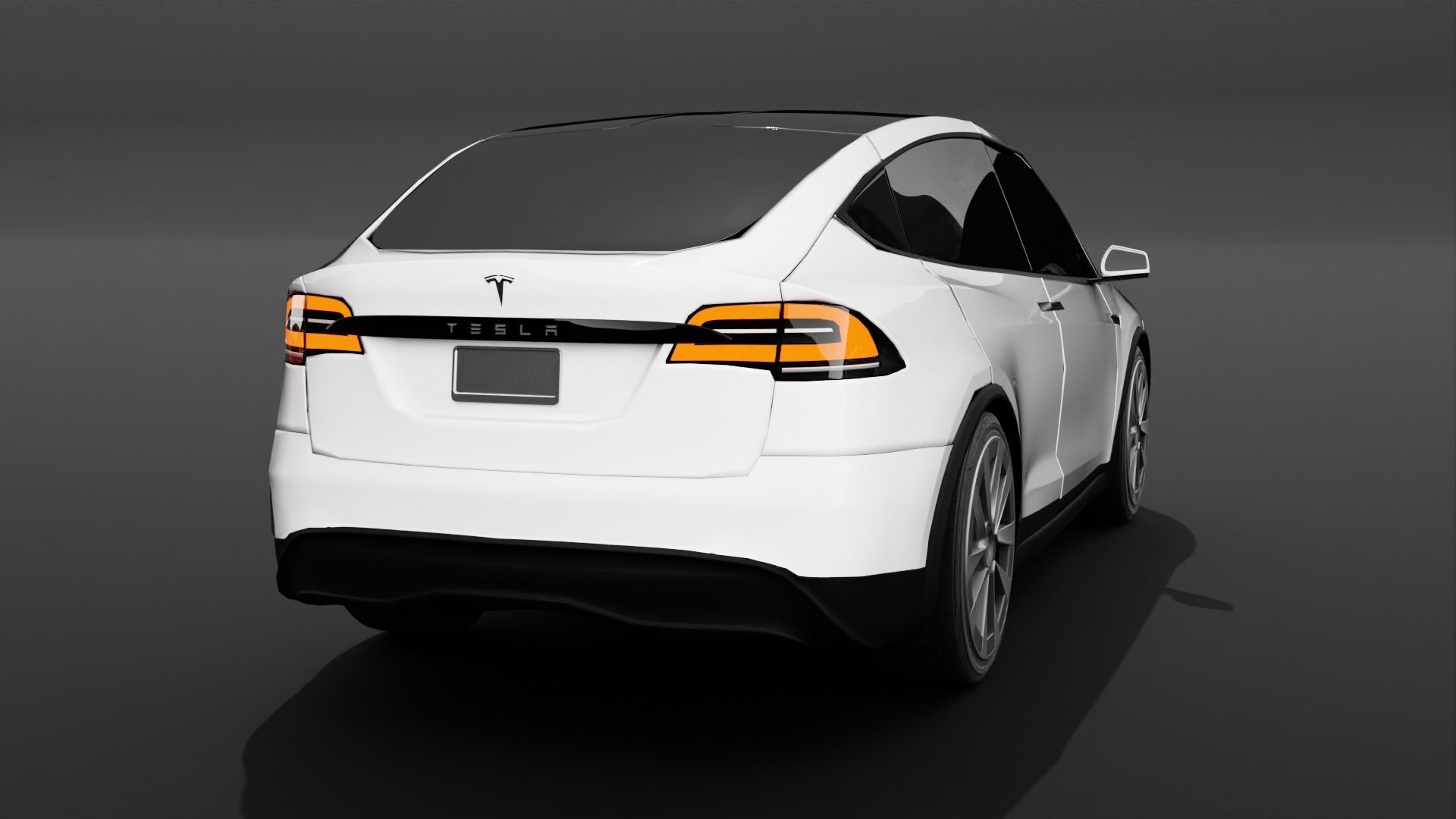 Tesla cars models collection 3D model_4