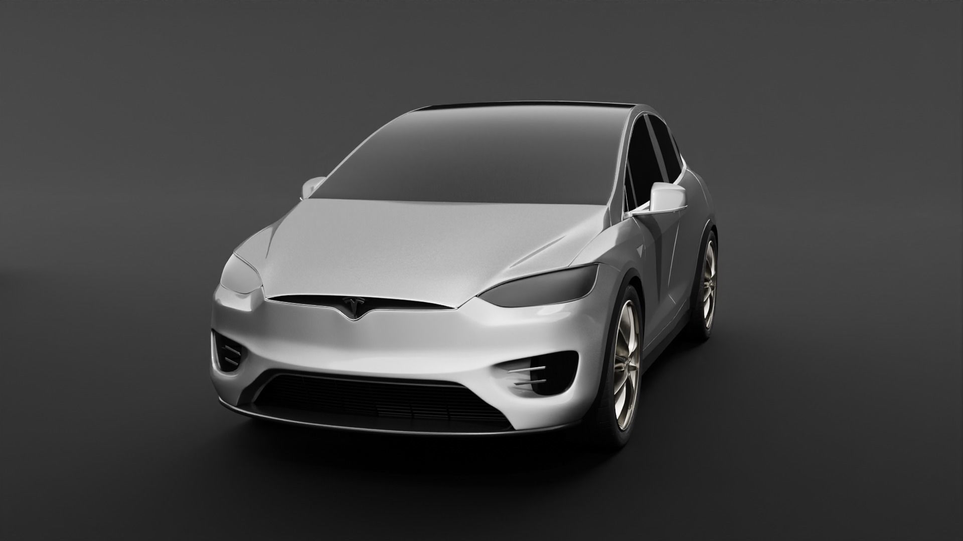 Tesla cars models collection 3D model_16