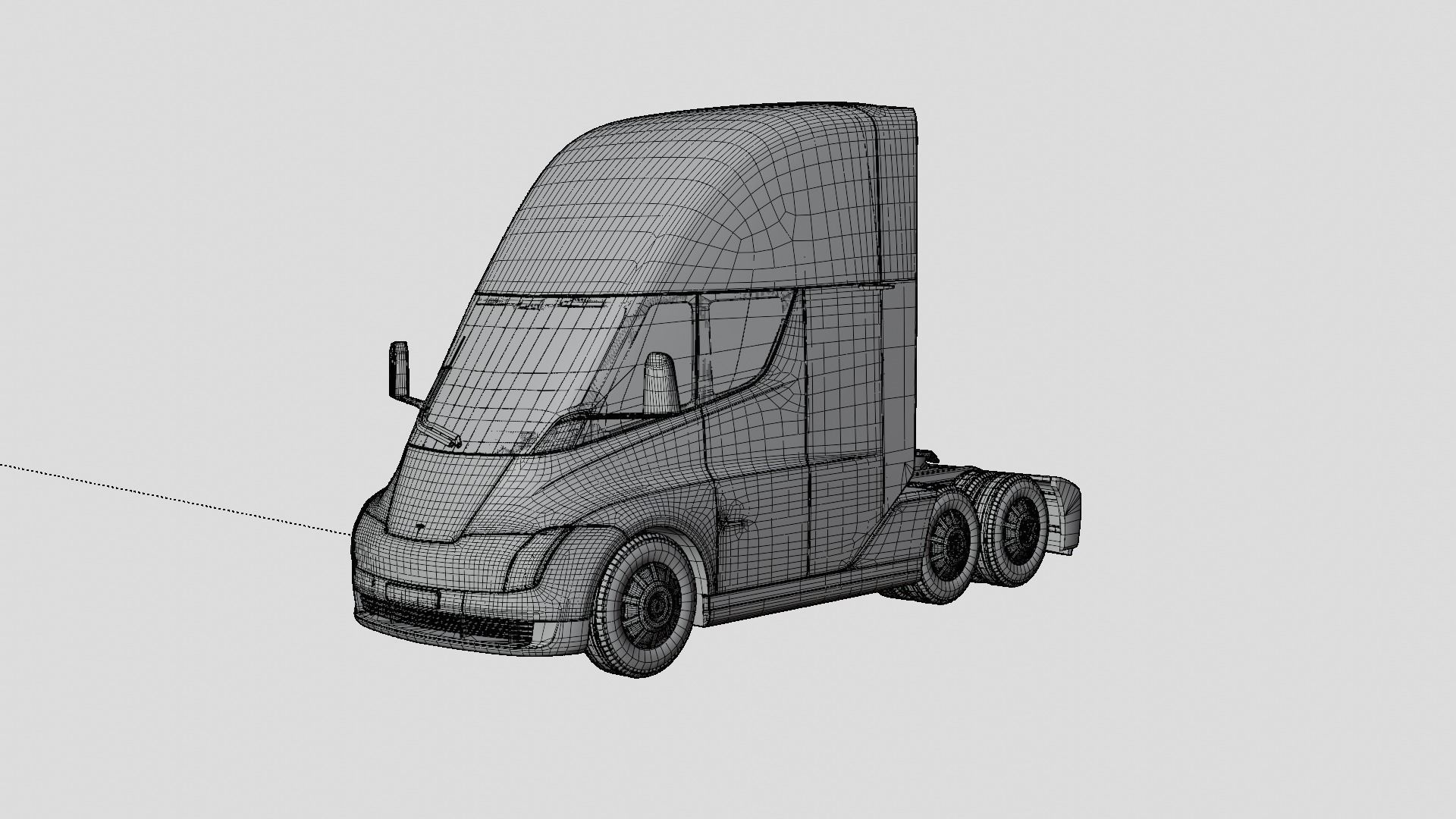 Tesla cars models collection 3D model_39