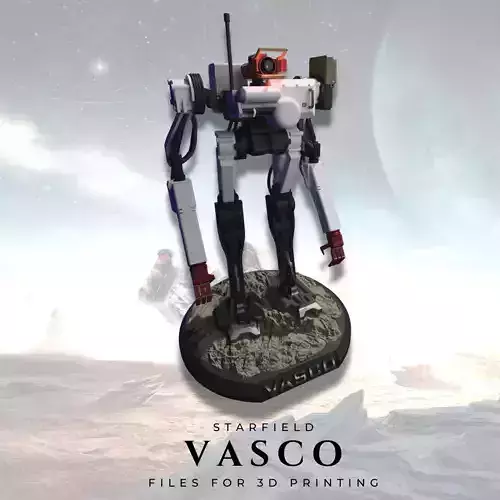 VASCO from Starfield 3D print model