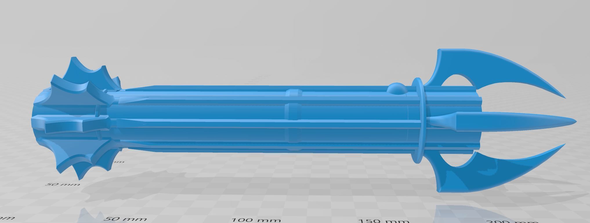 Sith Style Lightsaber 3D print model_1