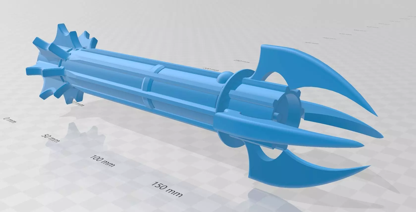 Sith Style Lightsaber 3D print model_0