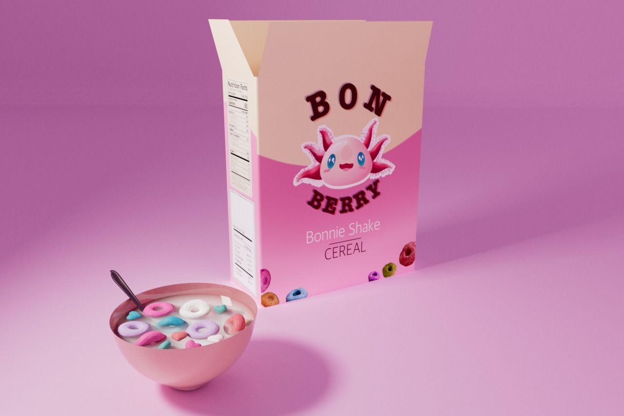 Bon Berry cereal 3D model_13