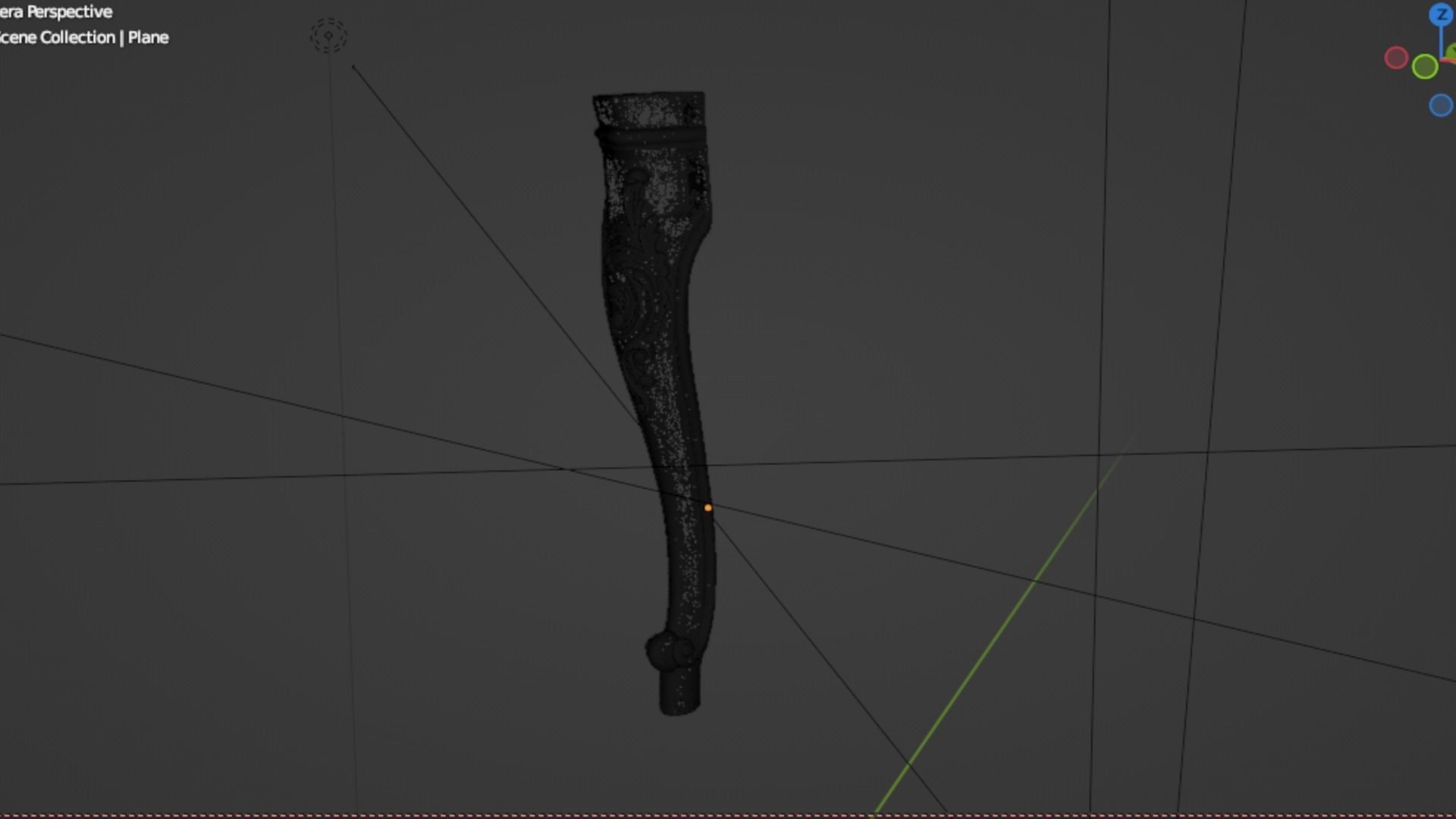 CNC table leg furniture 02 3D print model_6