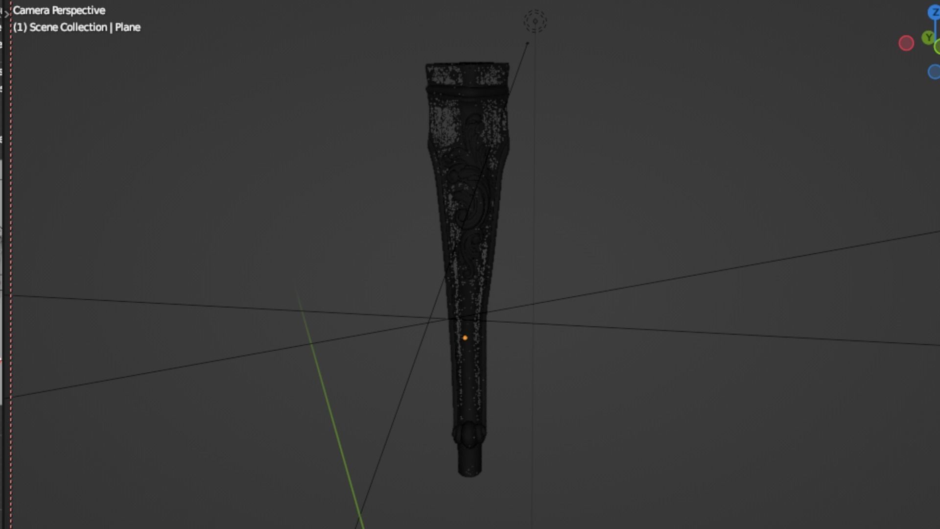 CNC table leg furniture 02 3D print model_5