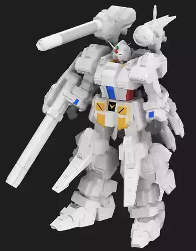 30cm scale  full armor gundam rx 78 split into multiple parts