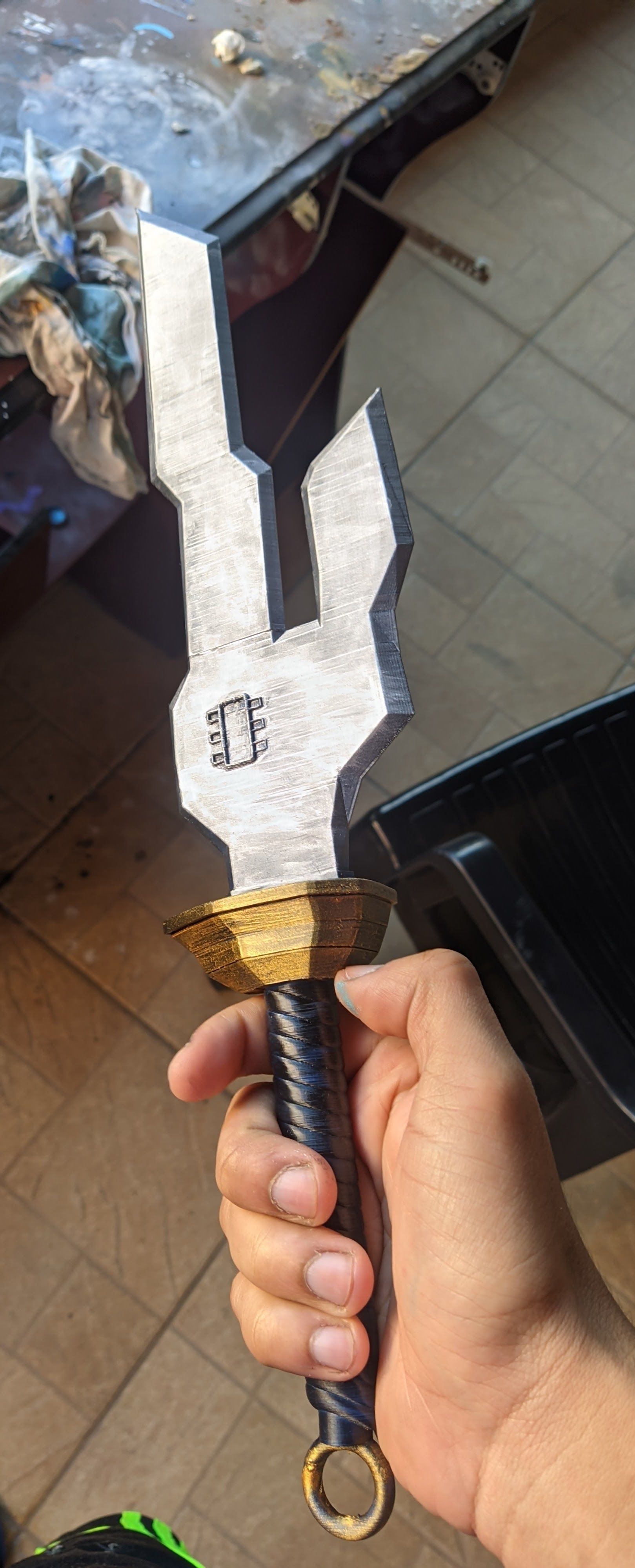 Inverted Spear of Heaven 3D print model_1