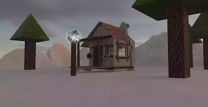 3D MOUNTAIN HOME MODELING AND ENVIRONMENT