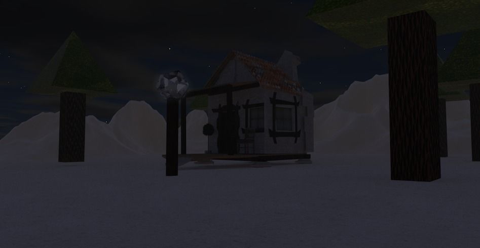 3D MOUNTAIN HOME MODELING AND ENVIRONMENT Low-poly 3D model_4