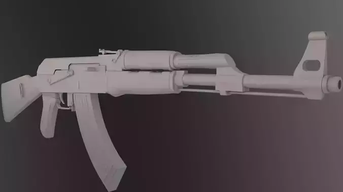 Weapon Rifle Kalashnikov AK-47