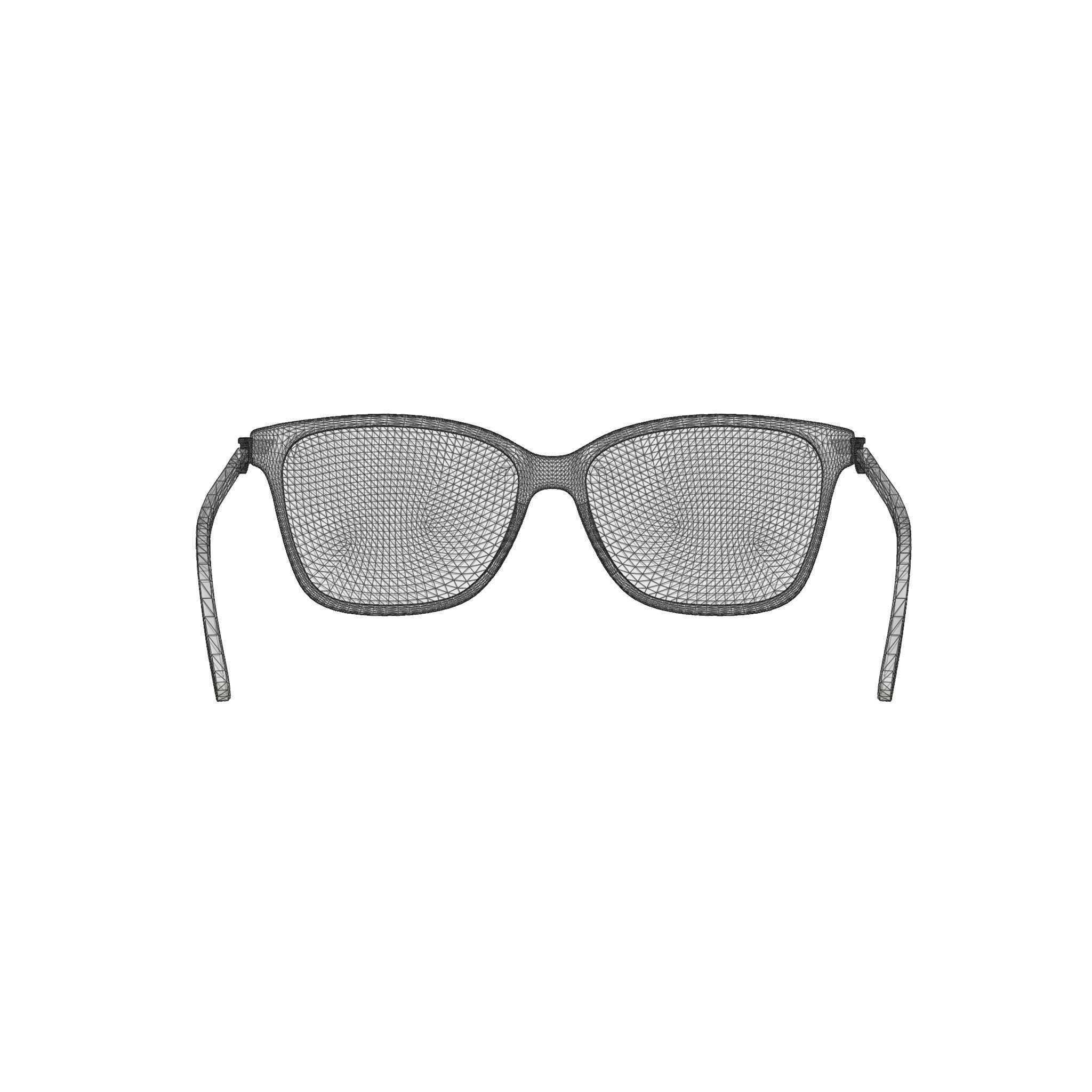 Longchamp - LO2631 251 Glasses Low-poly 3D model_5