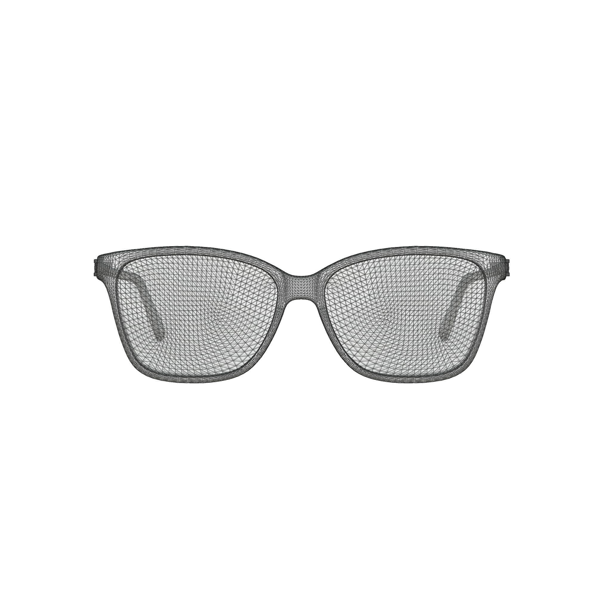 Longchamp - LO2631 251 Glasses Low-poly 3D model_6